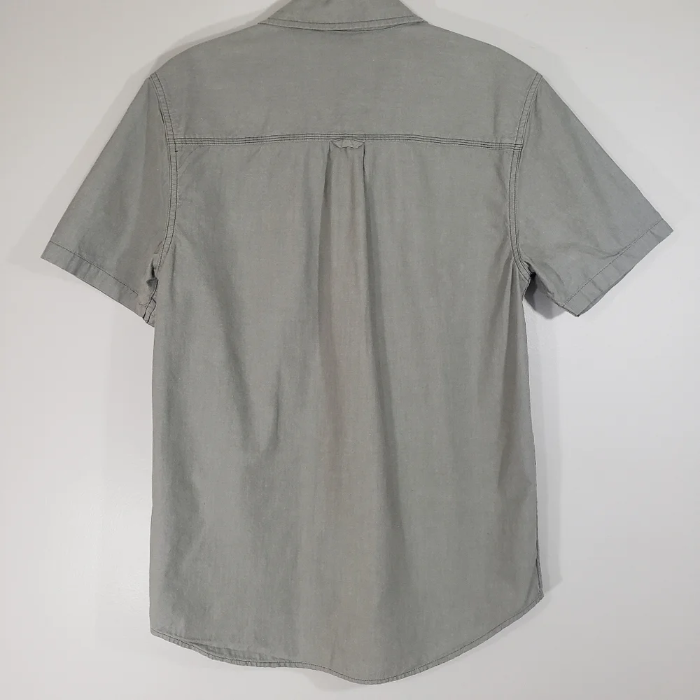 RUSTY Hawaiian pocket short sleeve button shirt S